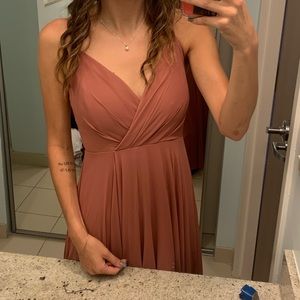 Lulu’s Dusty Rose Dress